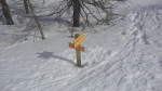 Il reste de la neige au col de Salese