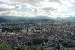 Grenoble et l'agglomeration depuis la Bastille