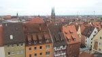 Vue de Nuremberg depuis le chateau