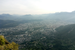 Vue sur Grenoble depuis le Mont St Eynard